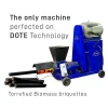 Torrefied biomass briquette plant