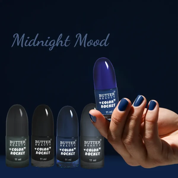 Color Rocket Nail Paint Midnight Mood