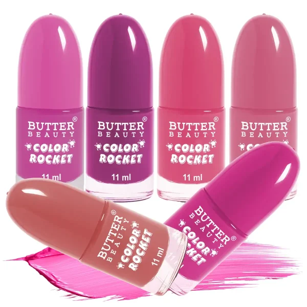 Color Rocket Nail Paint Pink Love