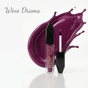 Lip Crush Non transfer liquid lipstick Wine Drama